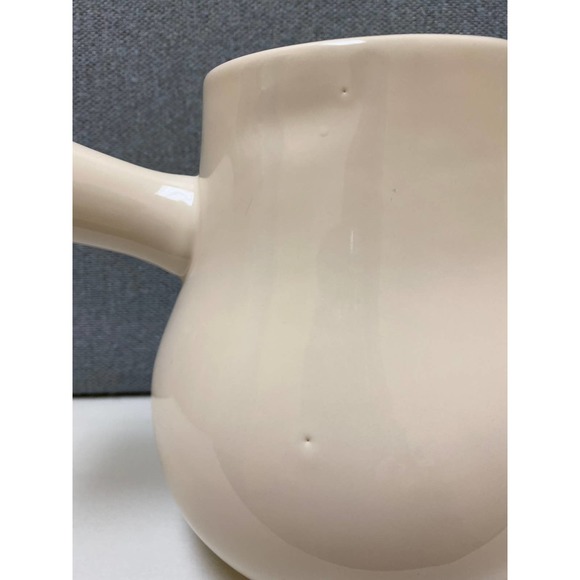 Rae Dunn Artisan Collection by Magenta HOT COCOA pitcher with handle and spout - Picture 3 of 7